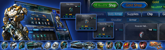 Human commando upgrades